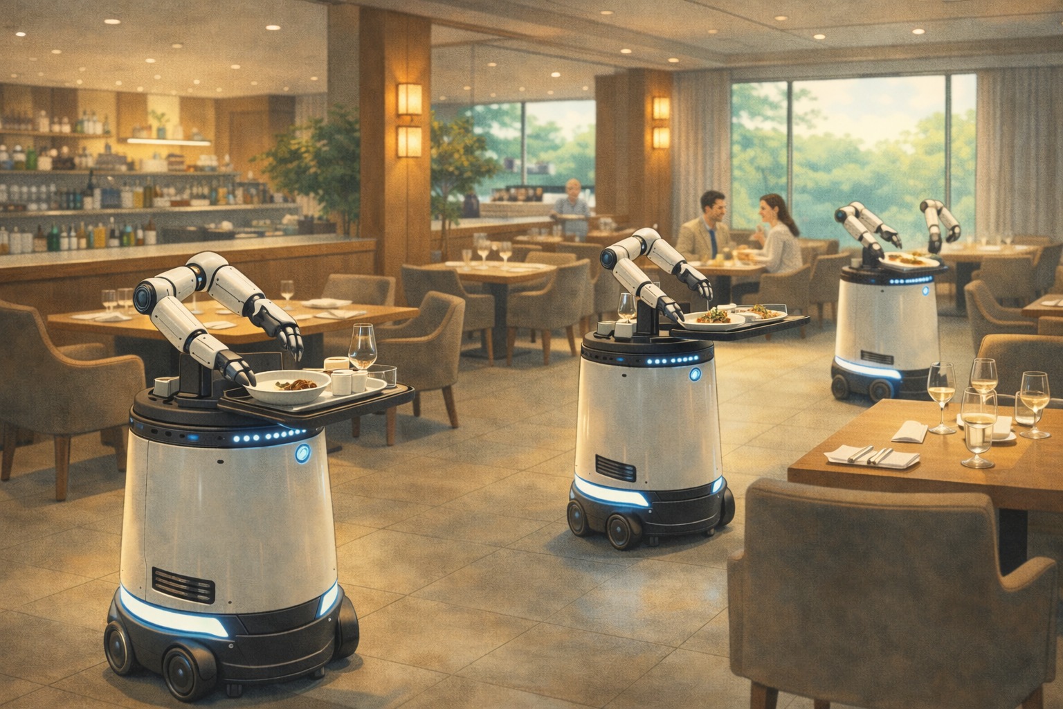 Robential Kinetics team and robotics